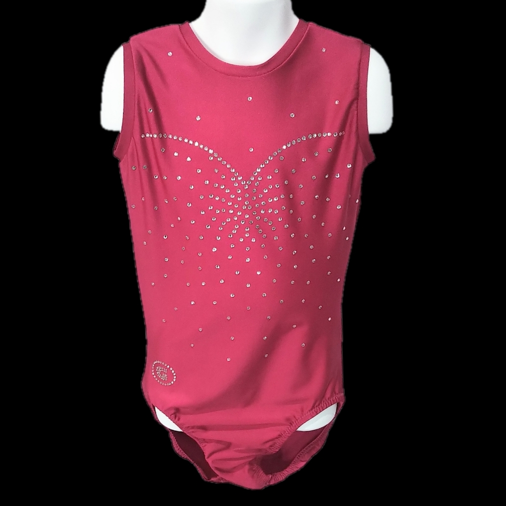 NWOT GymGear Competition Fancy Leotard - Teen Small (16)